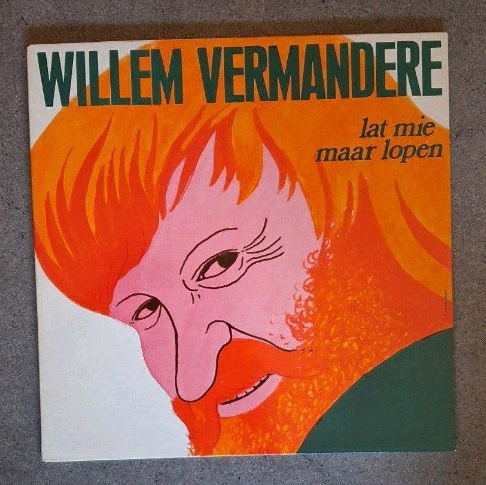 Willem Vermandere: Lat Mie Maar Lopen (LP), Gatefold hoes, Ophalen of Verzenden, LP