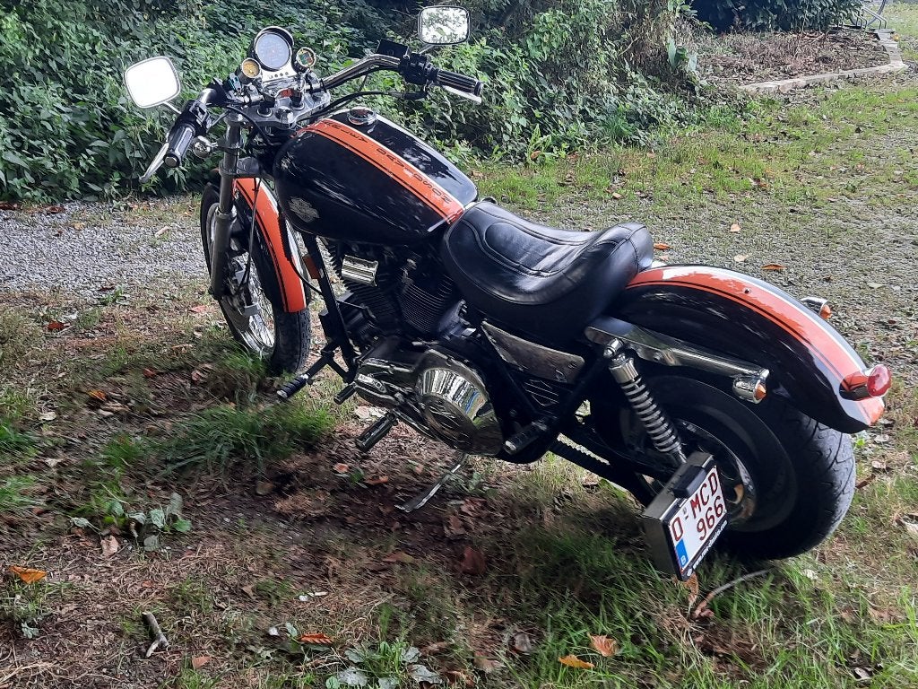 Low Rider personnalisé Harley Davidson FXLR 1994, Occasion, 2 cylindres, Particulier, 12 à 35 kW