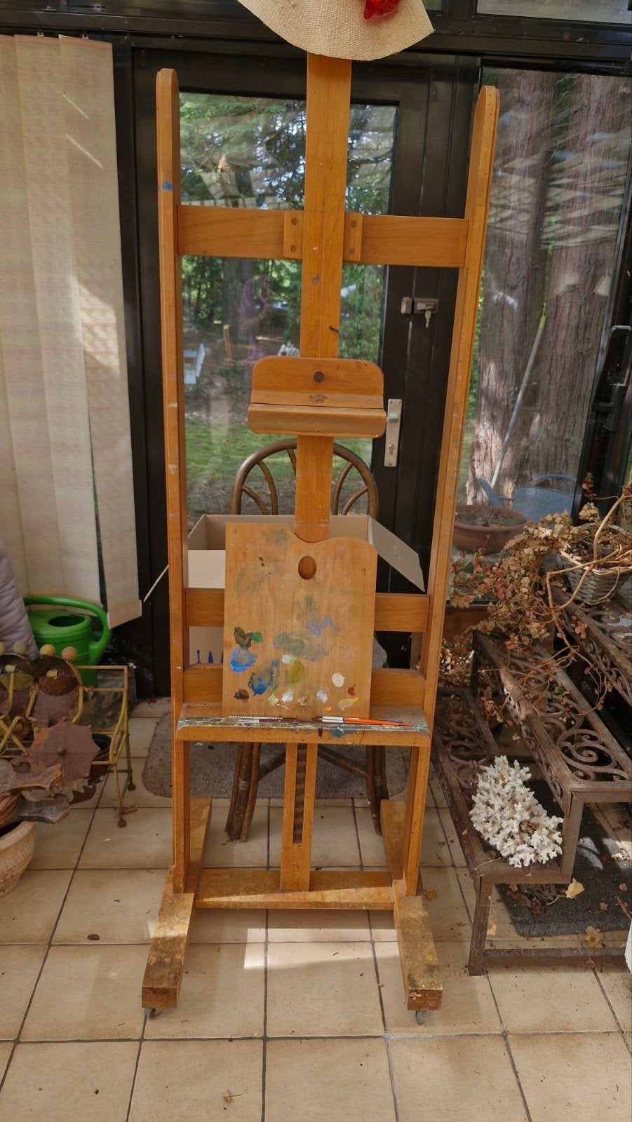 CHAVALET en bois, Hobby & Loisirs créatifs, Enlèvement, Utilisé, Chevalet
