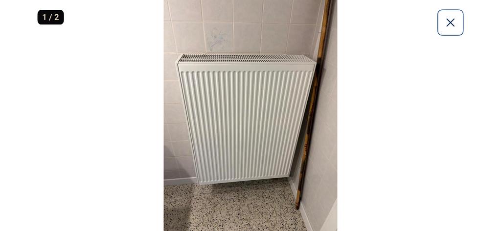 Radiator nieuwstaat, Huis en Inrichting, Ophalen, Zo goed als nieuw