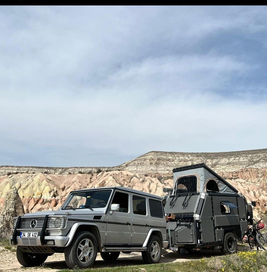 Crawler TRC offroad caravan als nieuw met  vele opties, Caravans en Kamperen, Caravans, Overige merken, 750 - 1000 kg, Particulier
