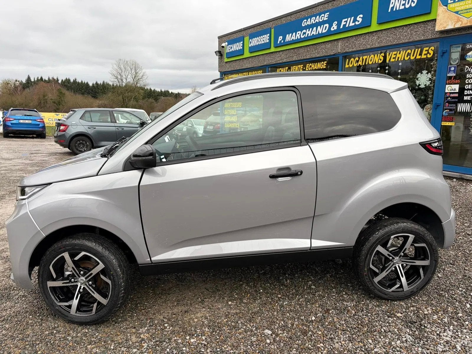 Aixam Crossover PREMIUM (automatique), Autos, Neuf, Argent ou Gris, Achat, Entreprise