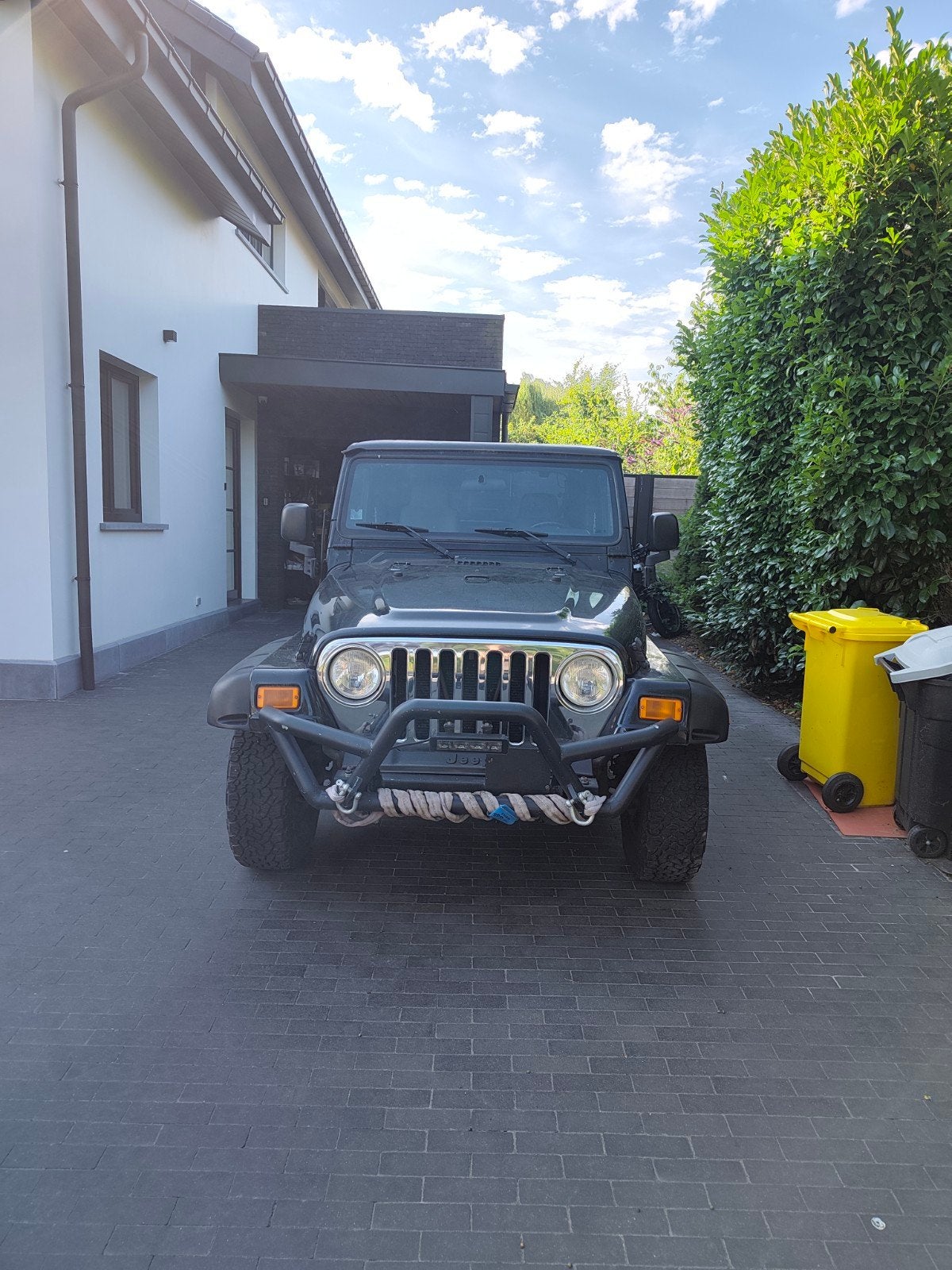 Jeep Wrangler tj 2005, Auto's, Jeep, Particulier, Wrangler, 4x4, Android Auto, Lederen bekleding, Trekhaak, Handgeschakeld, Leder