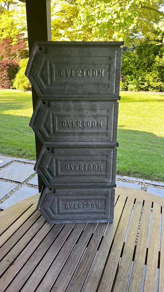 Stapelbak metaal merk overtoom, Ophalen, Gebruikt