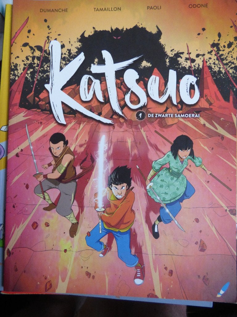 katsuo ,   de zwarte samoerai ,    softcover is nieuw, Boeken, Stripverhalen, Ophalen of Verzenden