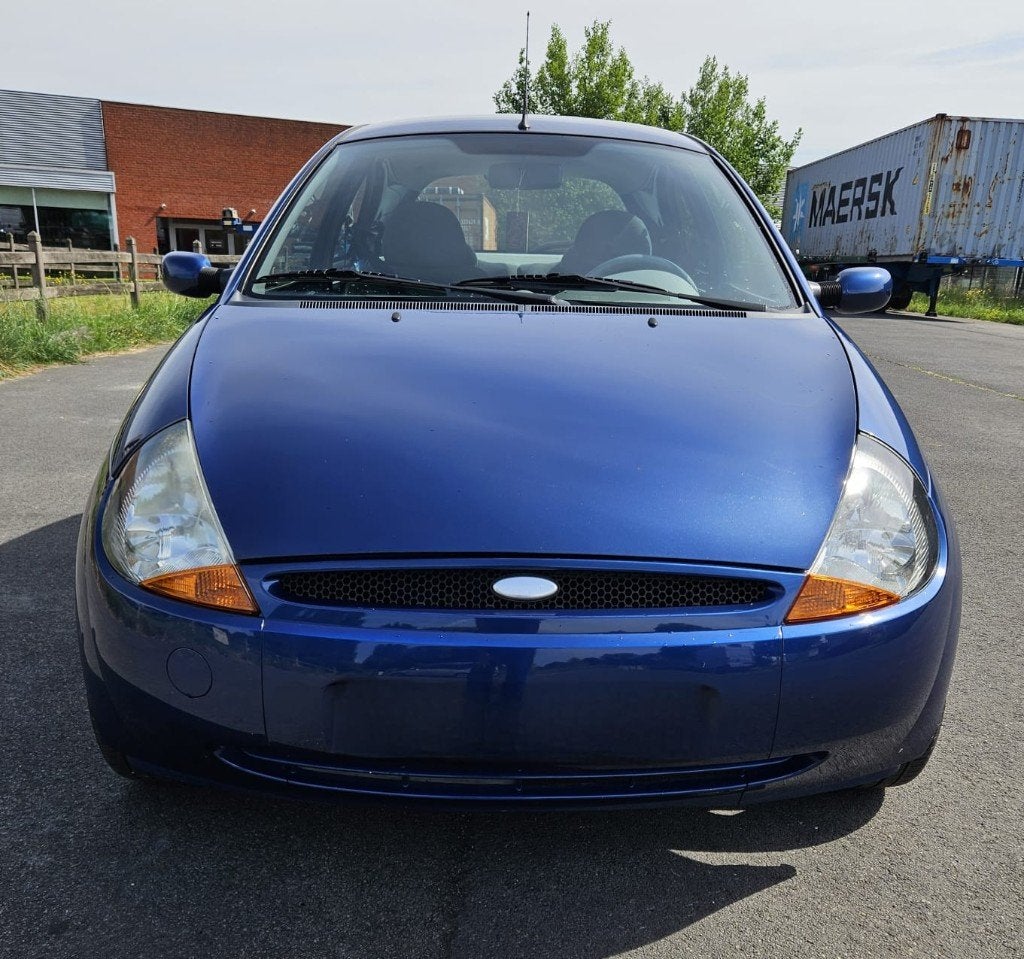 Ford ka 1.3 benzine Bj 2008 142000km 1ste eigenaar, Auto's, Ford, 1299 cc, Blauw, Bedrijf, Handgeschakeld