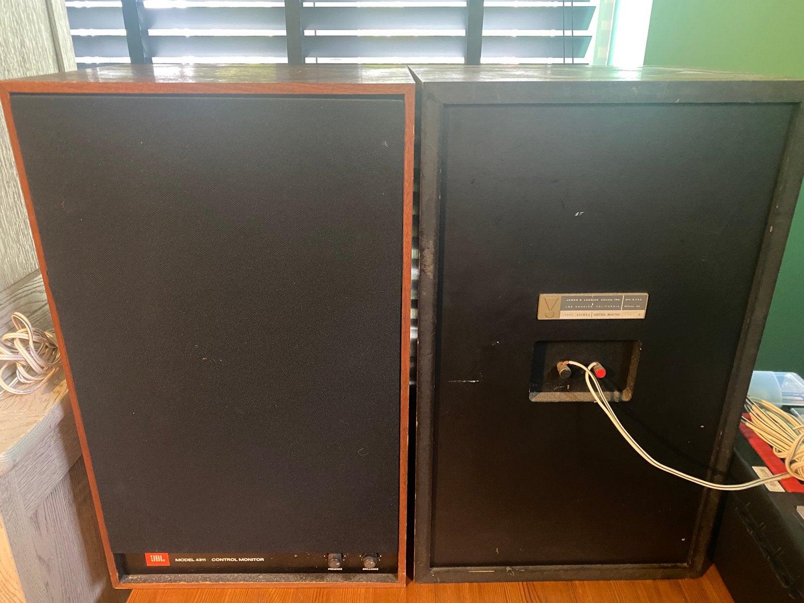 JBL 4311WX-A Vintage Studio Control Monitors, Enlèvement, Comme neuf