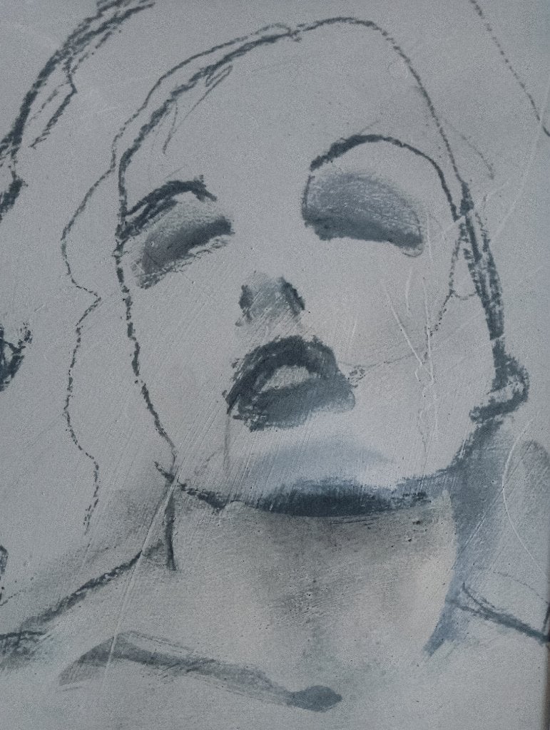 Ivre, Antiquités & Art, Art | Peinture | Moderne, Passe-partout, Enlèvement ou Envoi, Papier/carton, Technique mixte