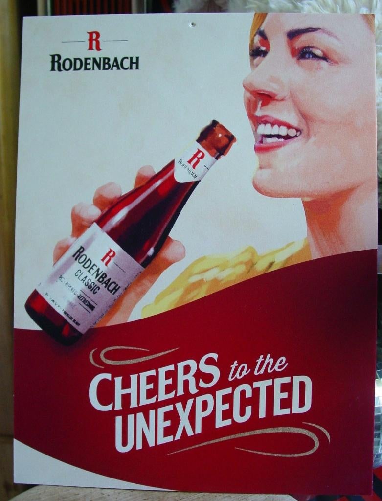 RODENBACH REKLAME -KUNSTSTOF-, Ophalen of Verzenden