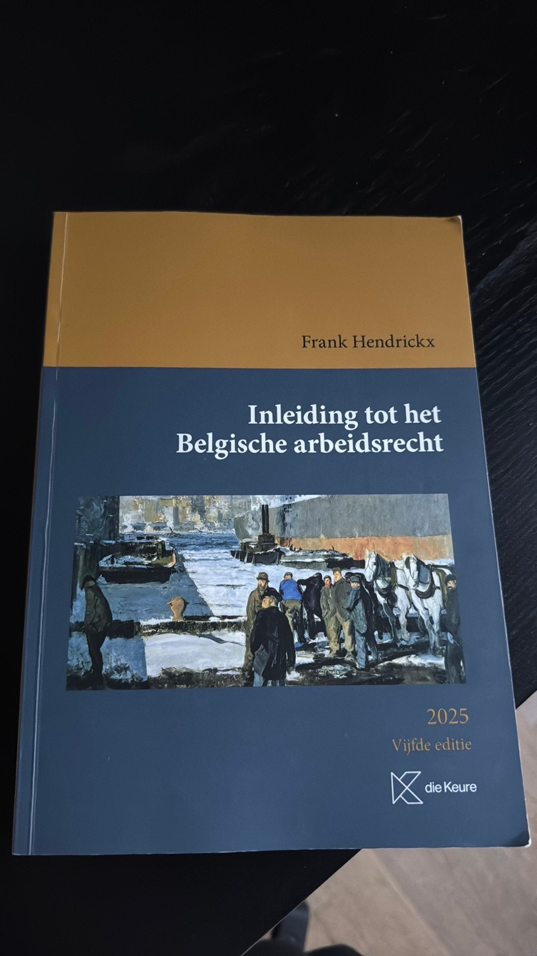 Inleiding tot het Belgische arbeidsrecht, Boeken, Ophalen, Zo goed als nieuw, Hoger Onderwijs