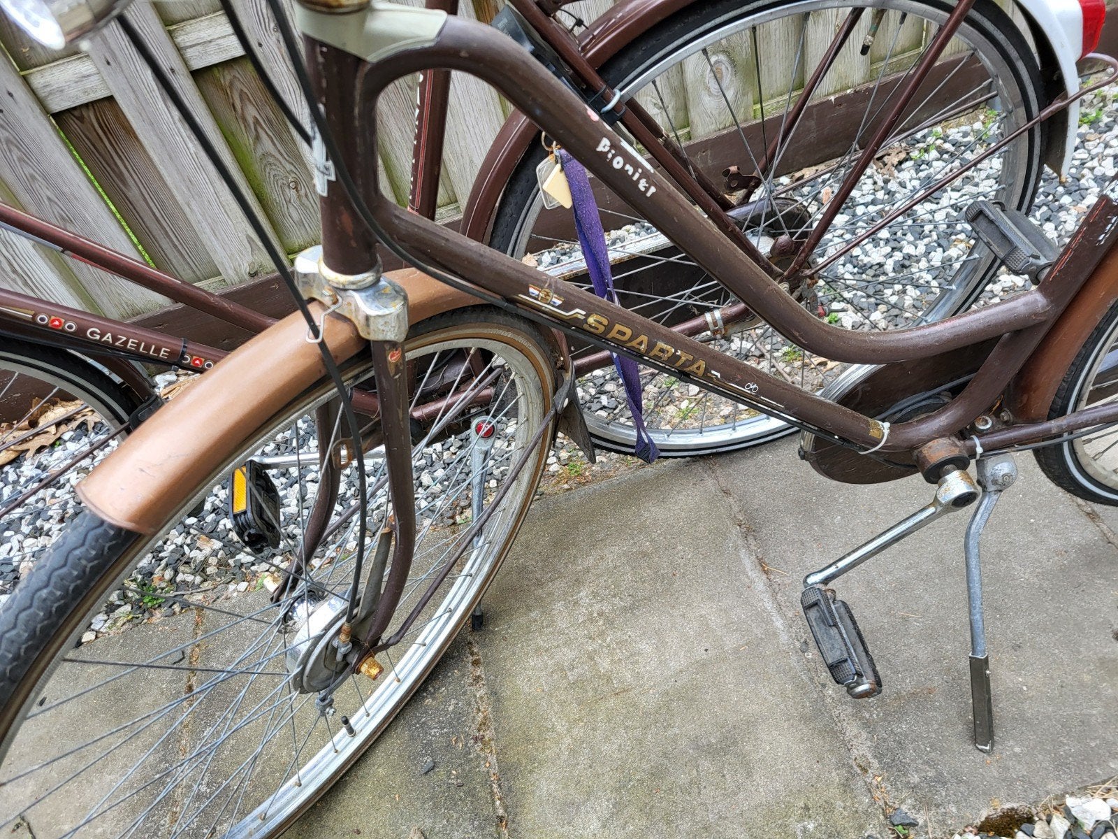 Retro,Vintage of Oldtimer fiets SPARTA, Ophalen