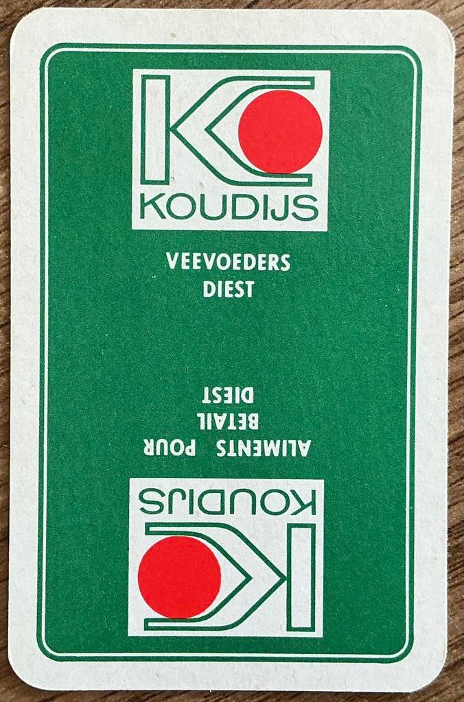 Joker KOUDIJS VEEVOEDERS/DIEST, Verzamelen, Ophalen of Verzenden, Zo goed als nieuw, Joker(s)