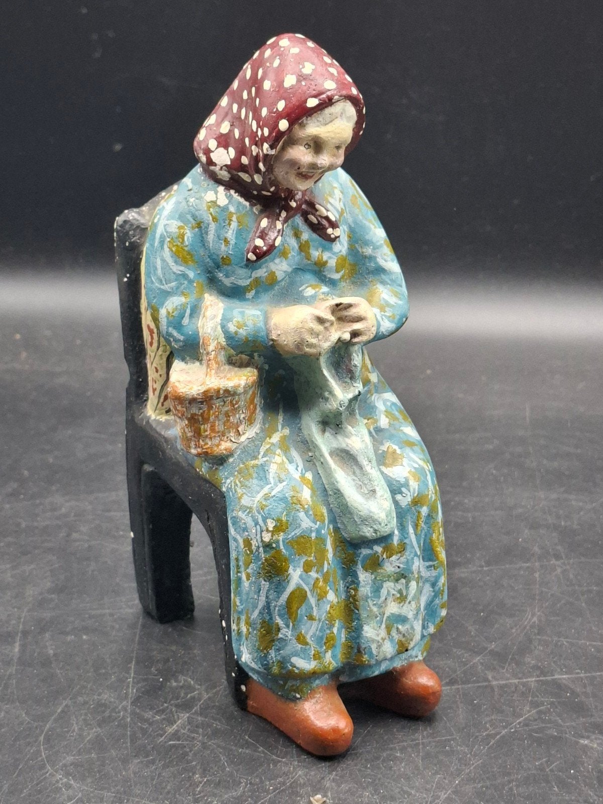 Vintage gipsen beeldje, Ophalen of Verzenden