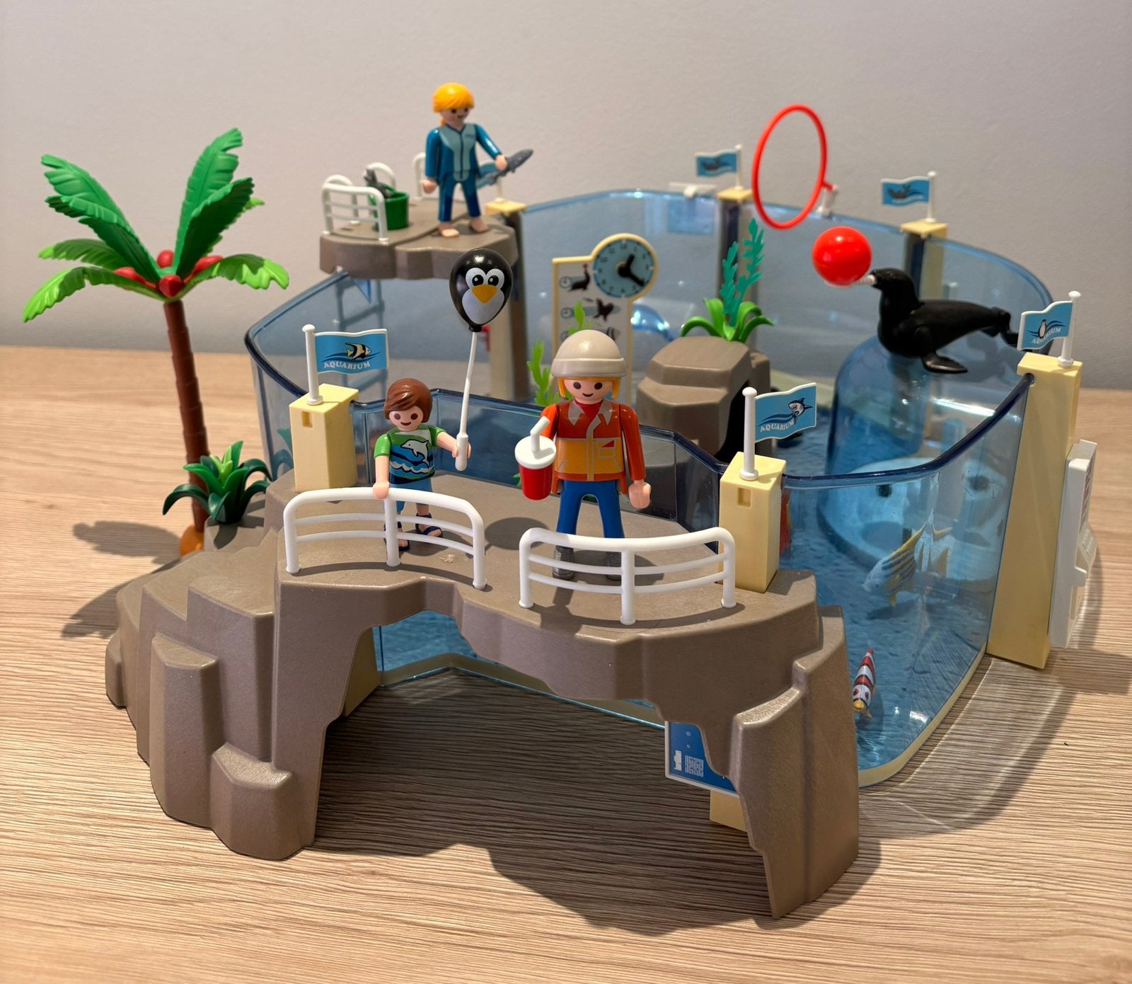 Aquarium playmobil, Kinderen en Baby's, Ophalen of Verzenden, Zo goed als nieuw