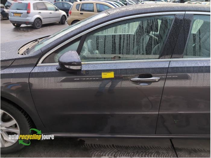 Portière 4portes avant gauche d'un Peugeot 508 (EEH), -, -, 3 mois de garantie, Utilisé
