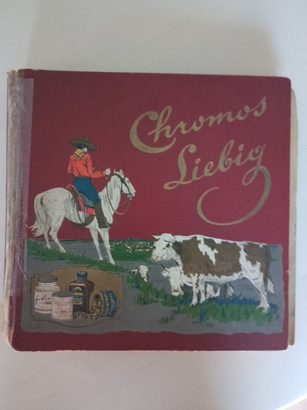 Oud Liebig prentenboek, Ophalen