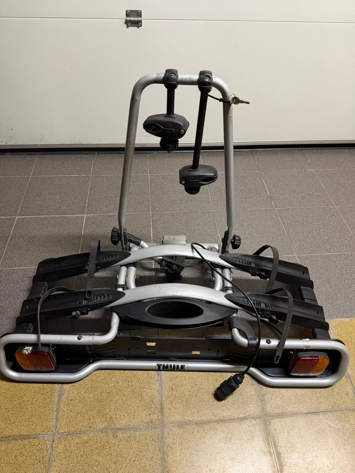 Thule fietsendrager, Enlèvement ou Envoi, 2 vélos, Comme neuf, Support d'attelage