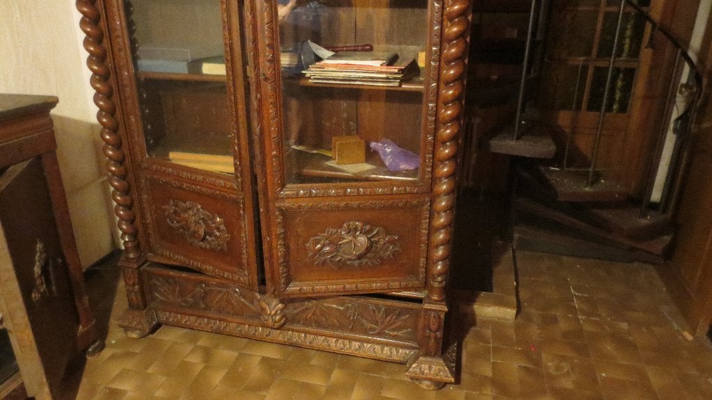oude franse boekenkast, Ophalen