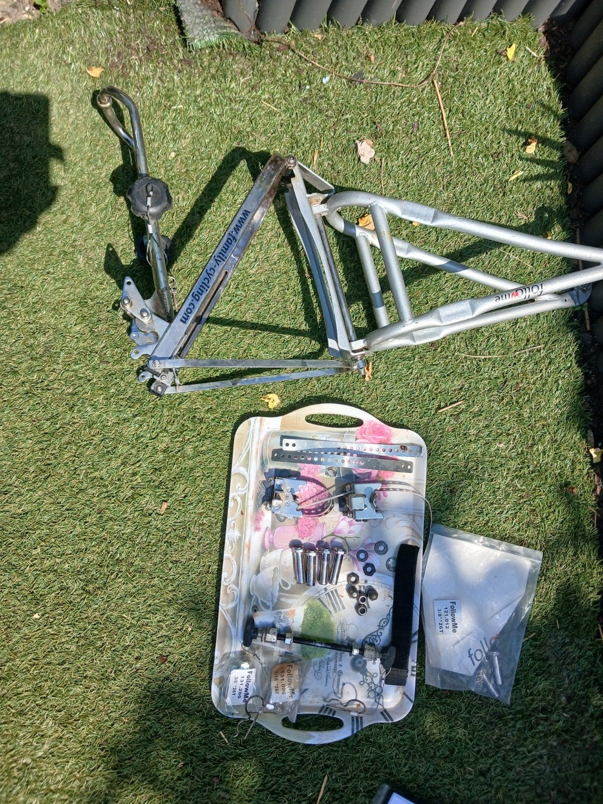 Follow-me aanhangsysteem kinderfiets, Fietsen en Brommers, Fietsaccessoires | Bagagedragers, Ophalen
