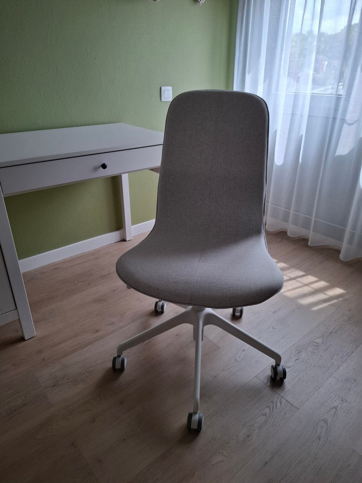 Bureaustoel wit/beige, Ophalen, Beige, Bureaustoel