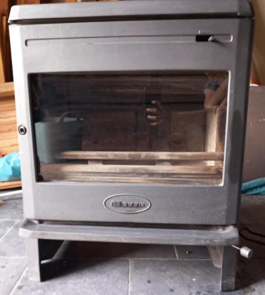 Poêle à bois DOVRE, Maison & Meubles, Enlèvement, Utilisé, Bois, Poêle à bois