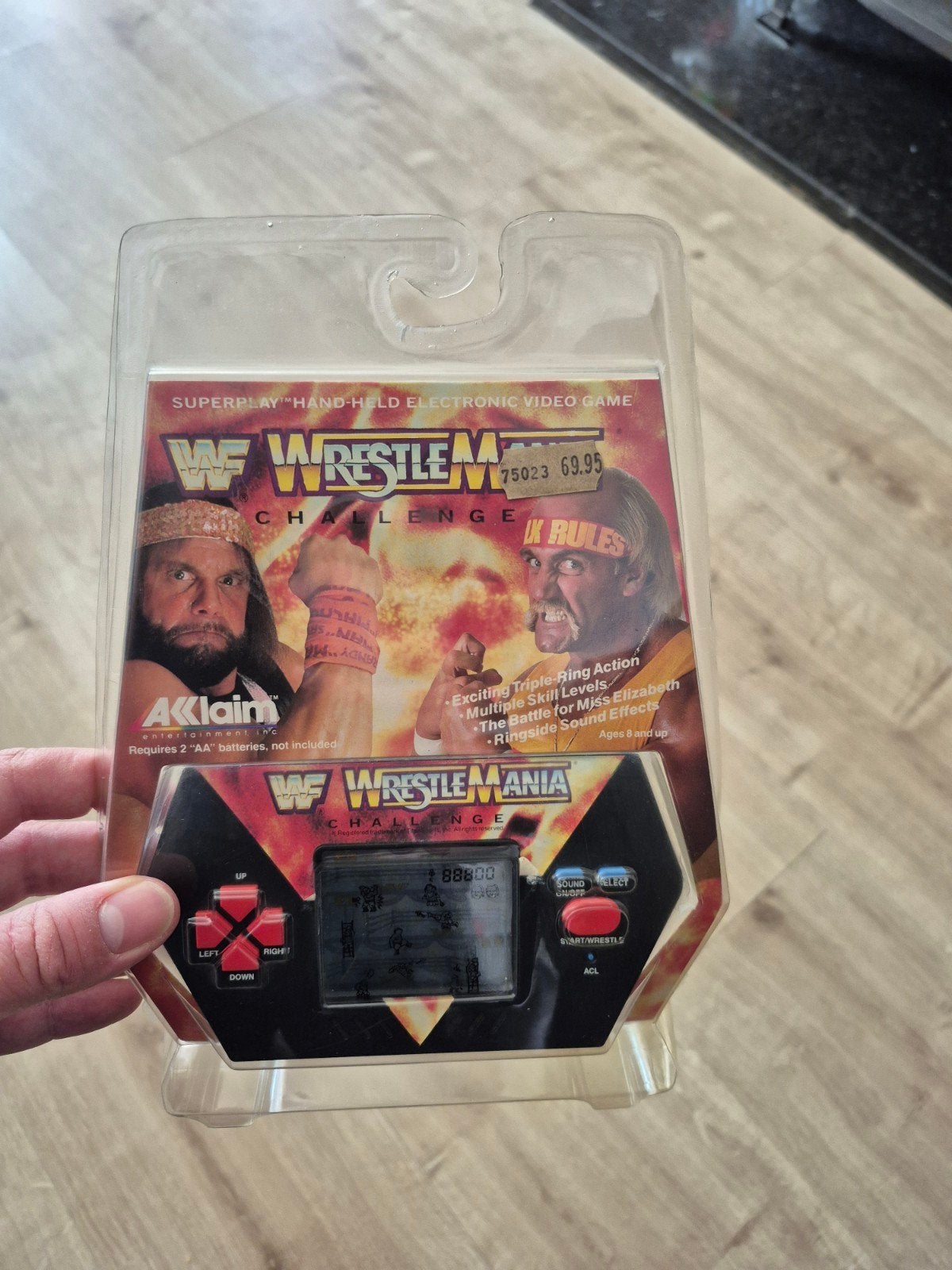 Vintage WWF WrestleMania Challenge Handheld LCD Game (1989), Verzamelen, Complete verzamelingen en Collecties, Ophalen of Verzenden