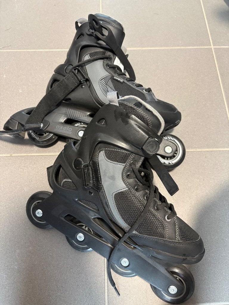Skeelers zwart maat 43 oxelo, Sport en Fitness, Overige merken, Gebruikt, Heren, Ophalen of Verzenden