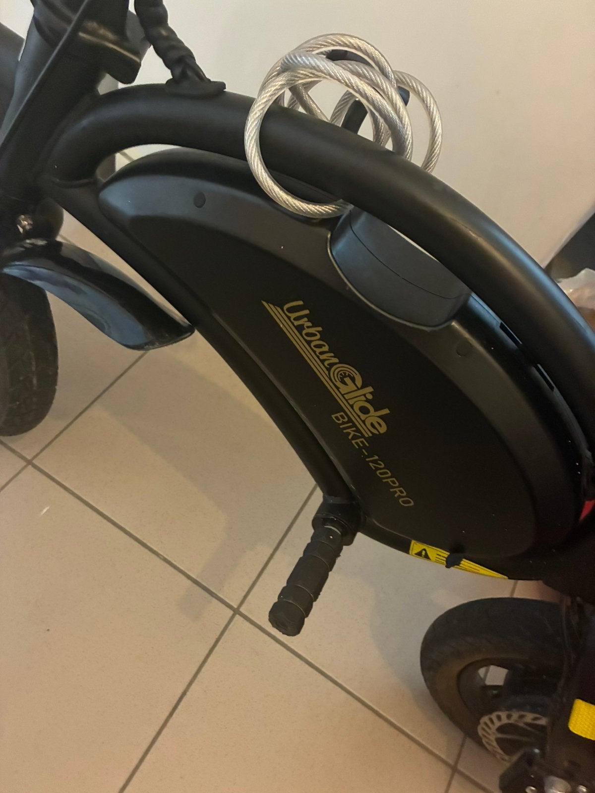 urbanGlide bike-120 pro zwart, Ophalen