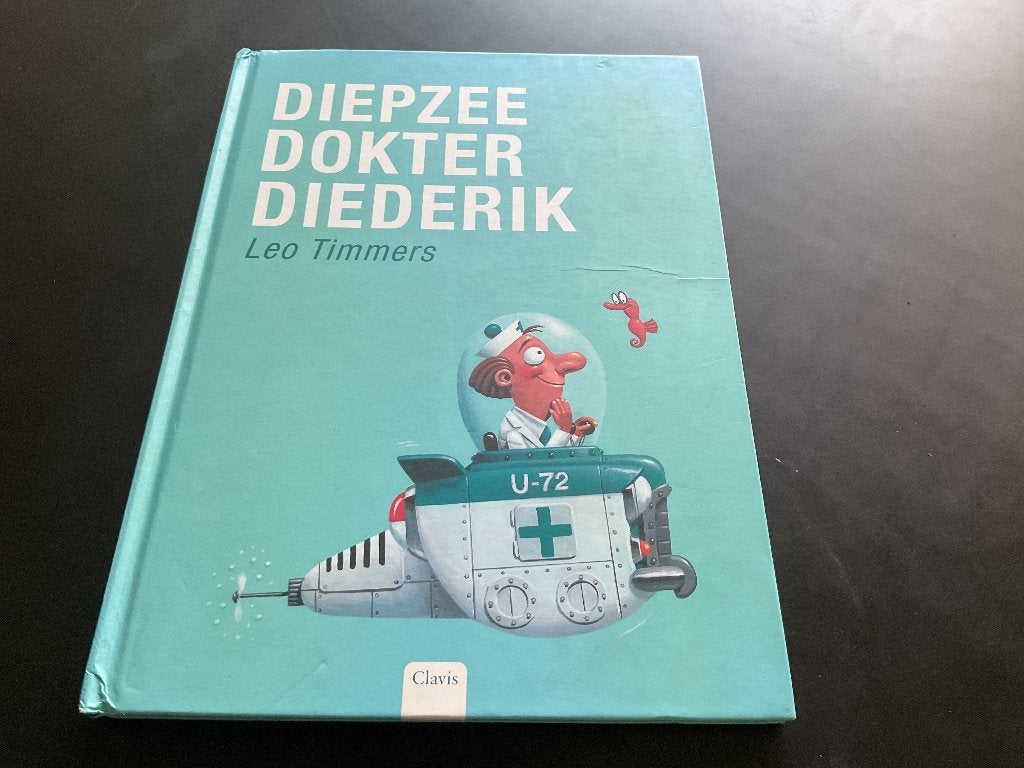 Diepzee dokter Diederik, Leo Timmers, Boeken, Leo Timmers, Fictie algemeen, Jongen of Meisje, Voorleesboek