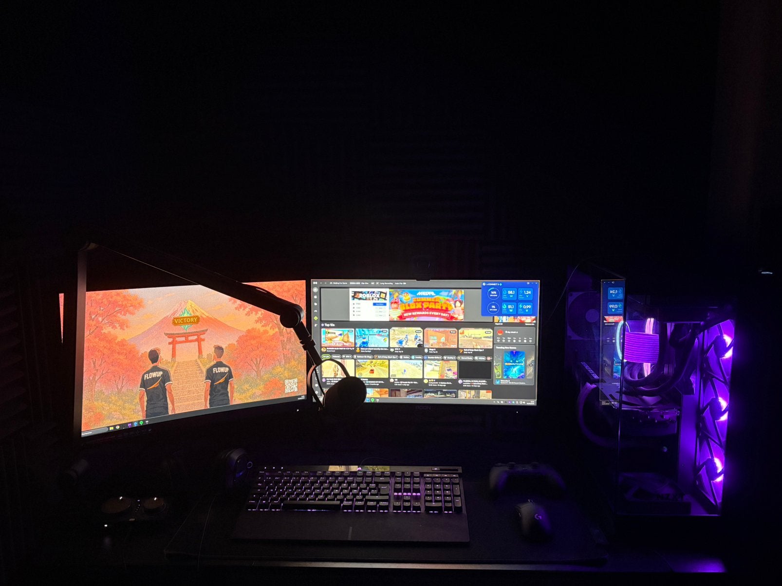 Setup gaming, Informatique & Logiciels, Enlèvement, Comme neuf, Gaming, SSD