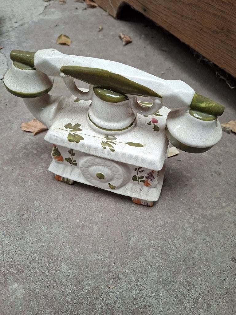 Vintage decoratieve telefoon, Ophalen