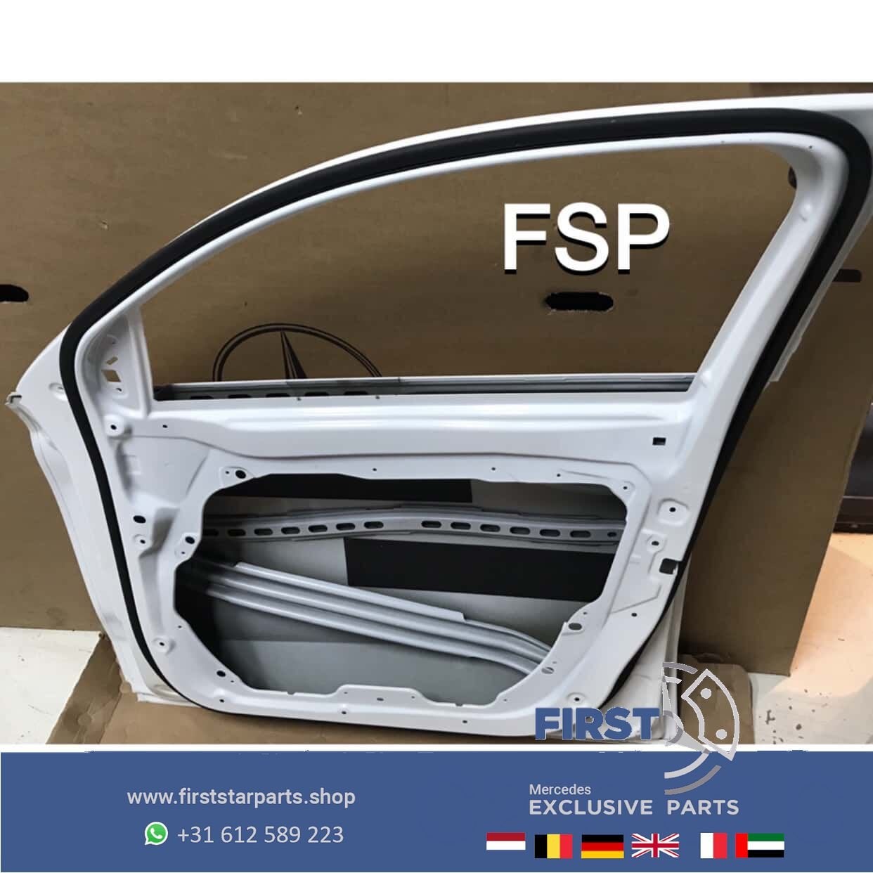 C253 GLC COUPÉ DEUR PORTIER RECHTS VOOR Mercedes WIT W253 CO, -, -, -, Deur