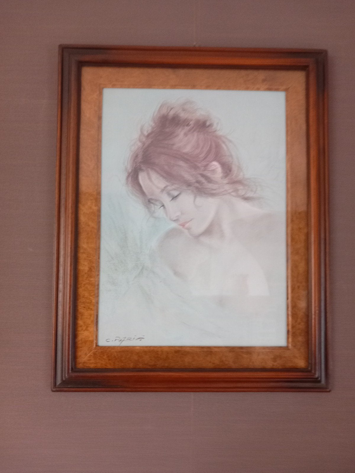 portrait d'une femme, Enlèvement