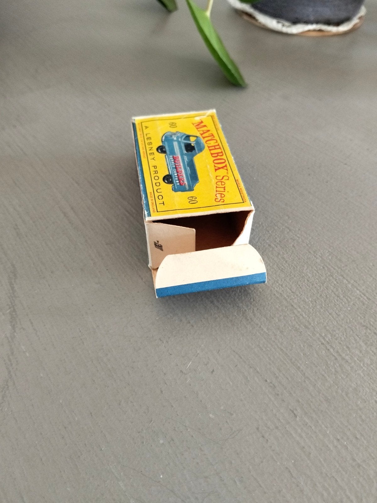 matchbox LEEG D- DOOSJE nr 60 Morris J2 Pick Up, Ophalen of Verzenden