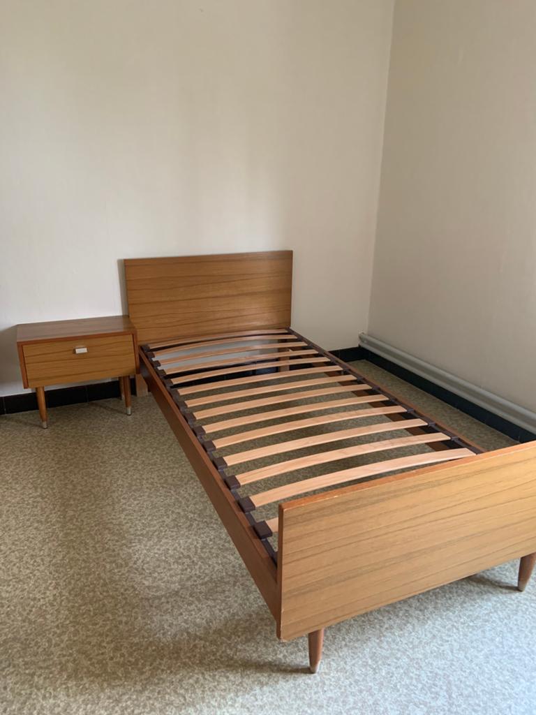 Retro bed, Huis en Inrichting, Ophalen, Gebruikt