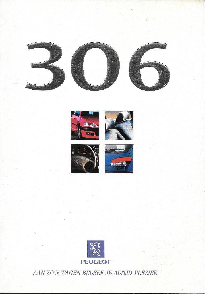PEUGEOT 306,  3 folders, Enlèvement ou Envoi, Comme neuf, Peugeot