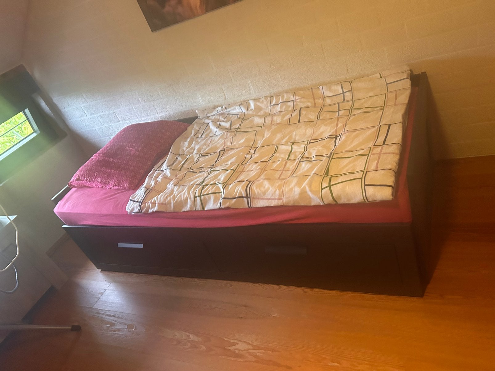 Eénpersoons bed, Dieren en Toebehoren, Ophalen, Zo goed als nieuw