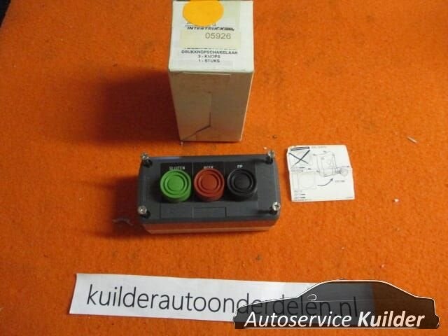 Drukknopschakelaar laadklep intertruck TM5926  3 knops, Auto-onderdelen, Overige merken, -, -, Nieuw