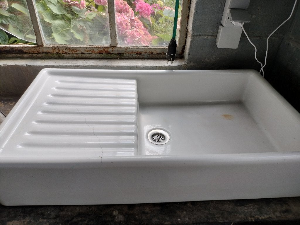 ancien évier, Bricolage & Construction, Sanitaire, Enlèvement, Utilisé, Lavabo