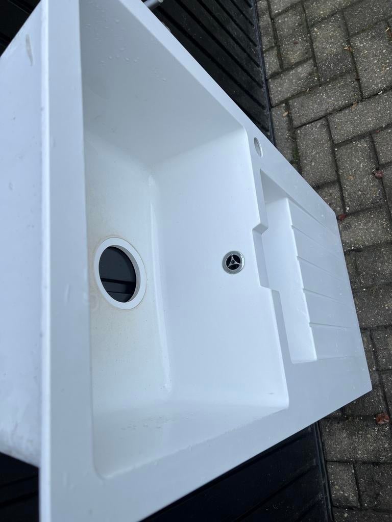 Waterbak, Enlèvement, Utilisé, Pierre, Lavabo