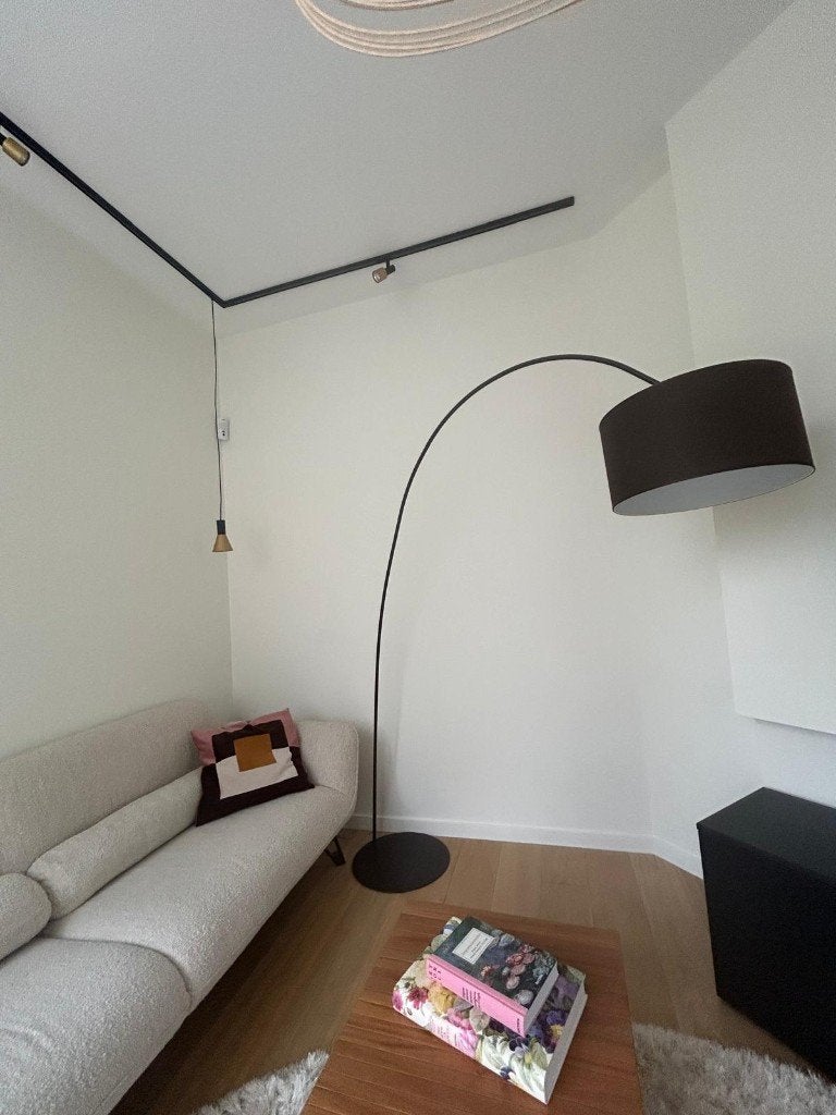 Grande lampe de salon, Enlèvement, Comme neuf, Tissus, 75 cm ou plus