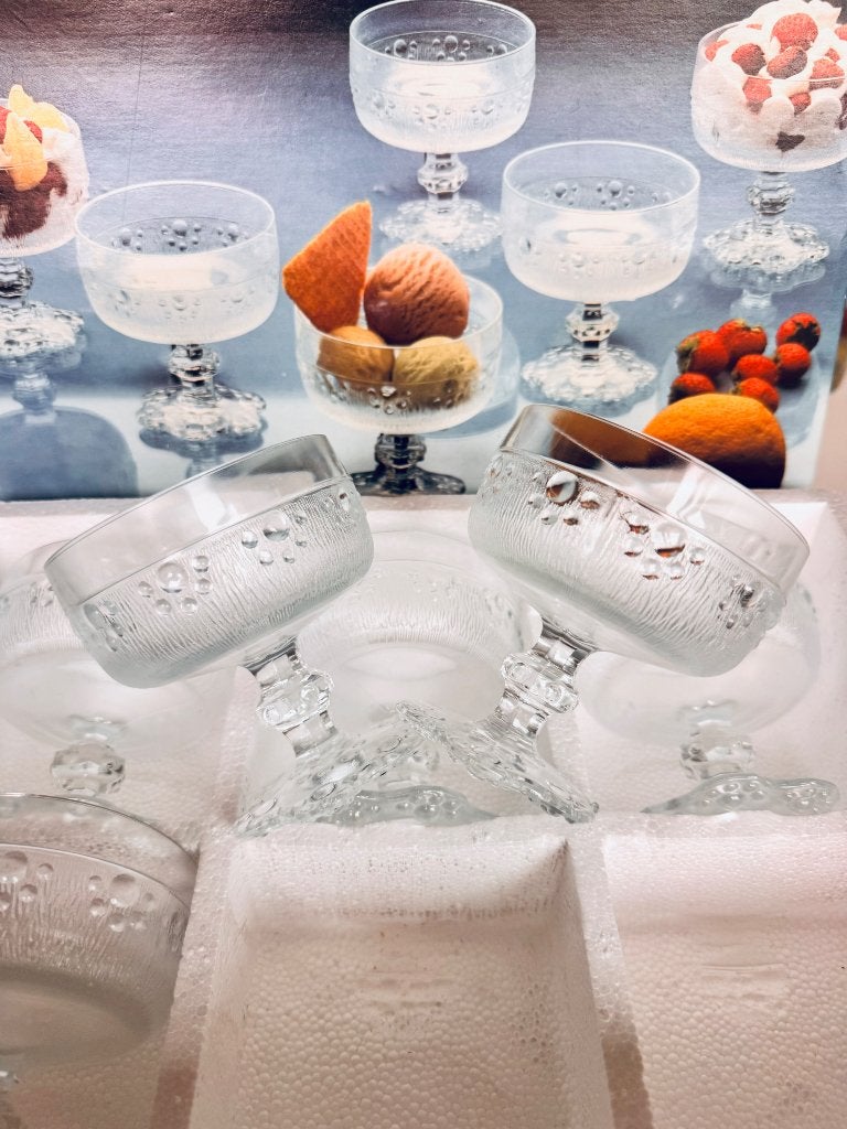 Vintage Italiaanse dessertschalen Barocco, Antiek en Kunst, Ophalen of Verzenden