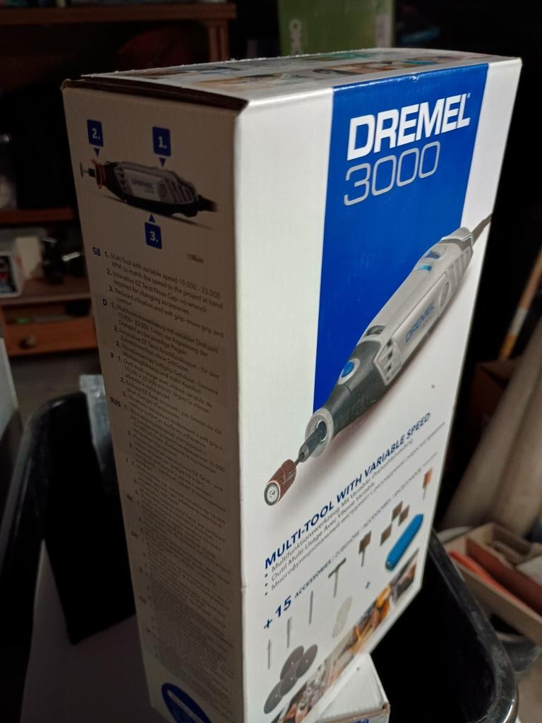 Dremel 3000 + 15 accessoires en koffer., Ophalen of Verzenden