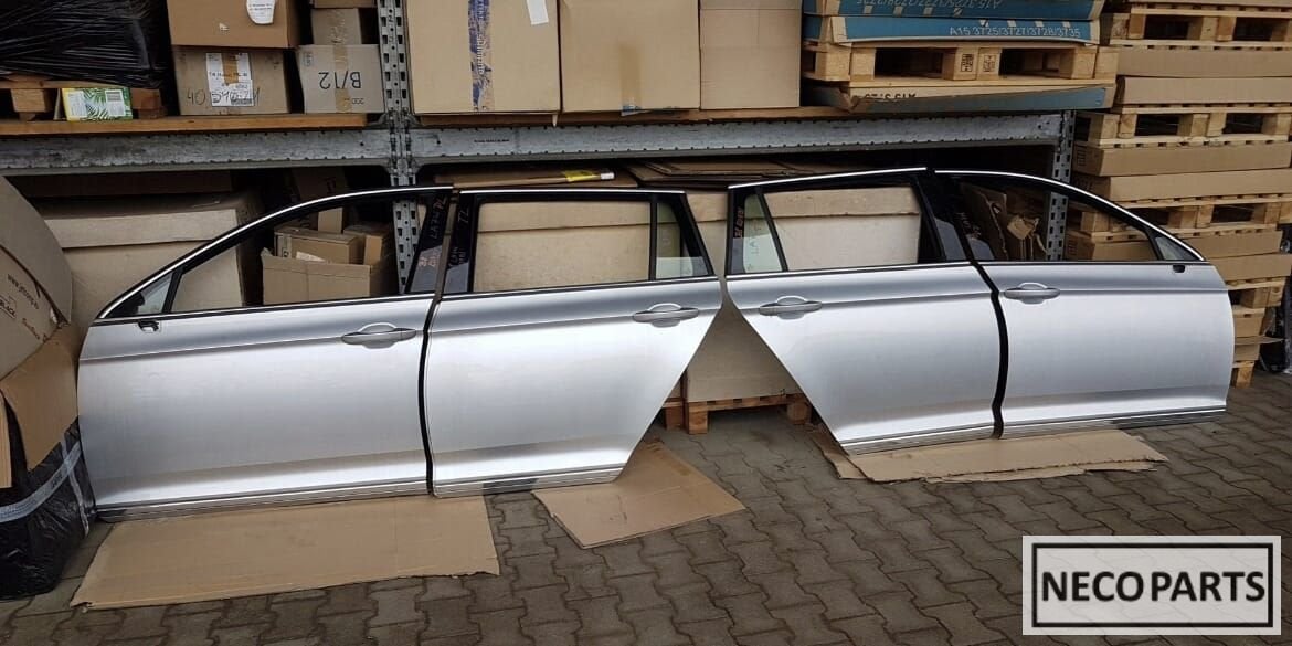 VW PASSAT B8 LA7W PORTIER DEUR PORTIEREN DEUREN OP AANVRAAG!, Arrière, Volkswagen, -, Haillon arrière