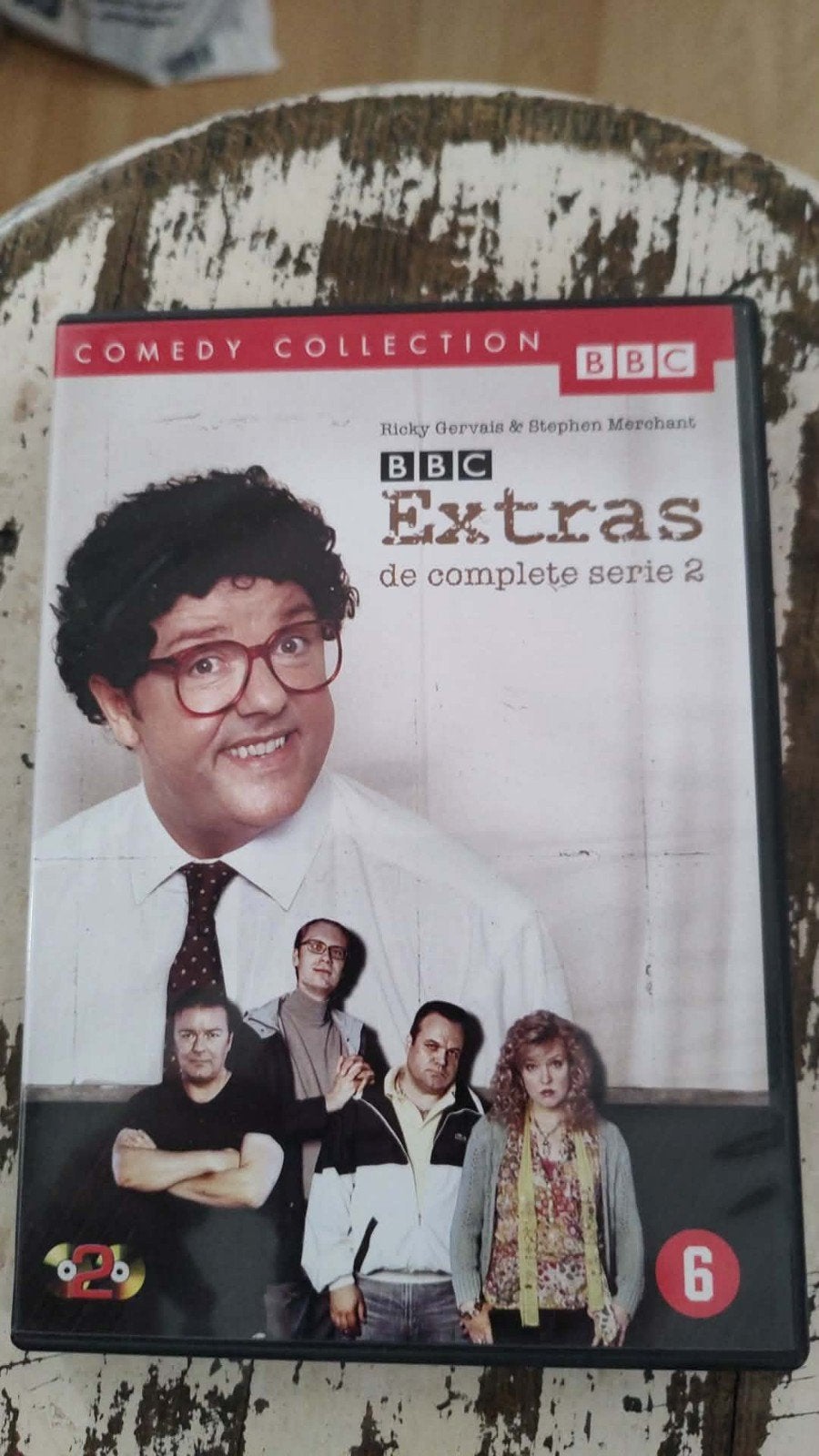BBC Extras complete serie 2, Nederlands, Ophalen of Verzenden, Zo goed als nieuw, Komedie