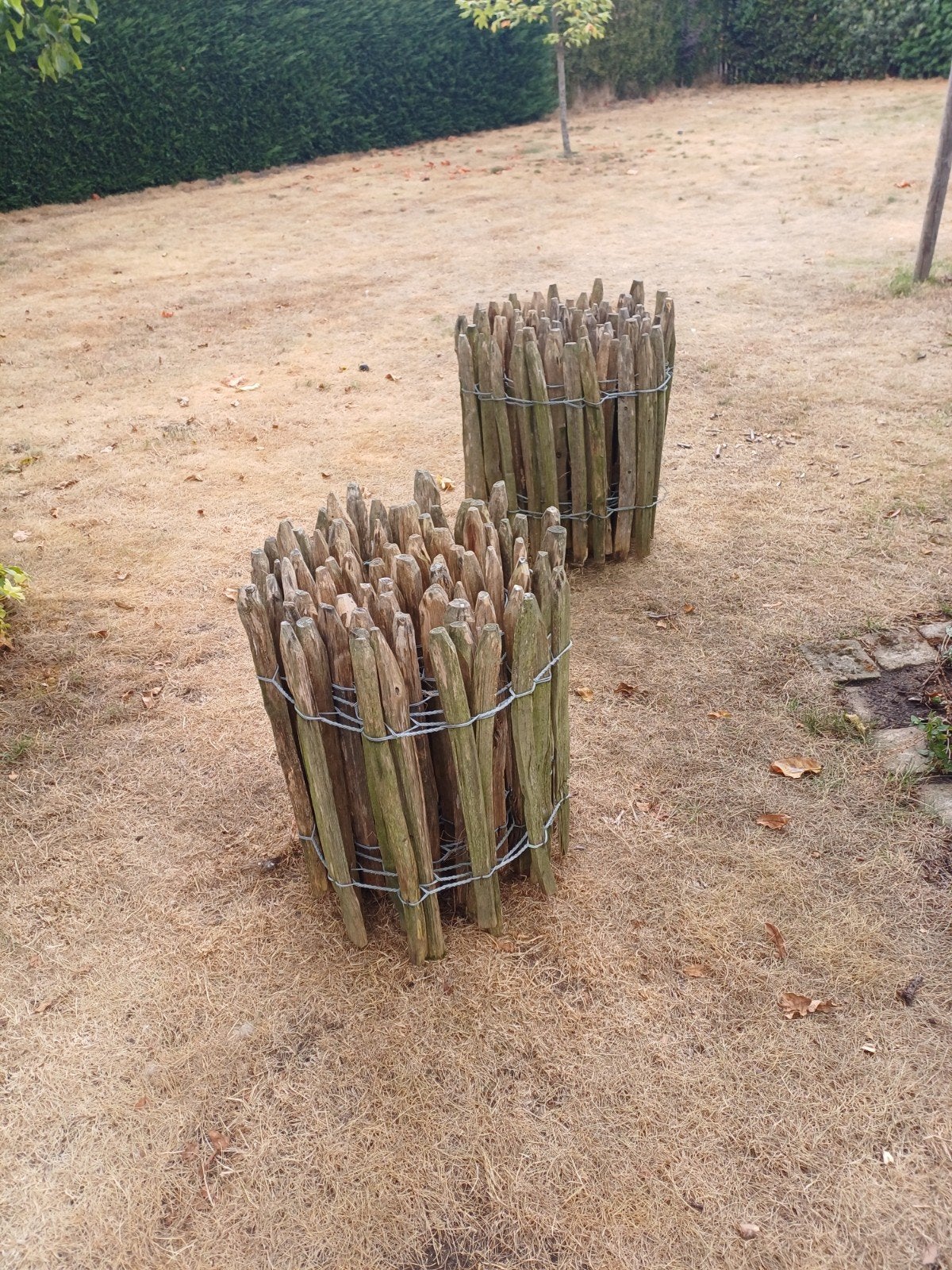 clôture en châtaignier gratuite, Enlèvement
