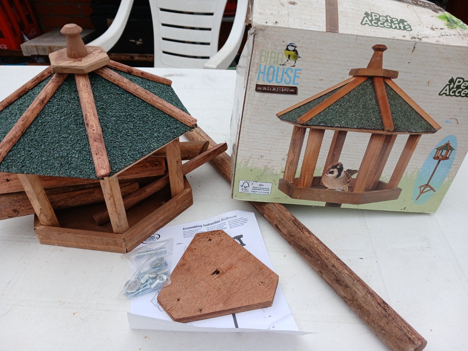vogelhuisje, Dieren en Toebehoren, Ophalen, Nieuw