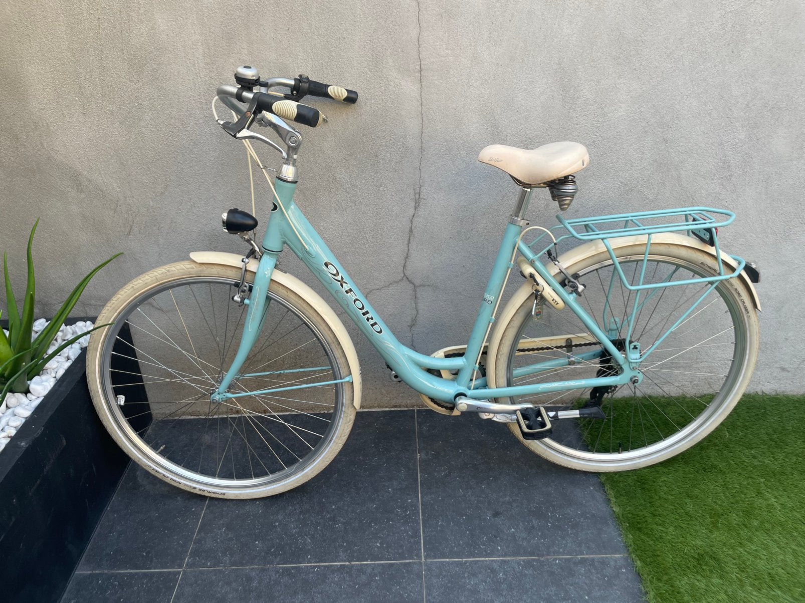 Oxford damesfiets in heel goede staat, Ophalen, Velgrem, Versnellingen, Zo goed als nieuw
