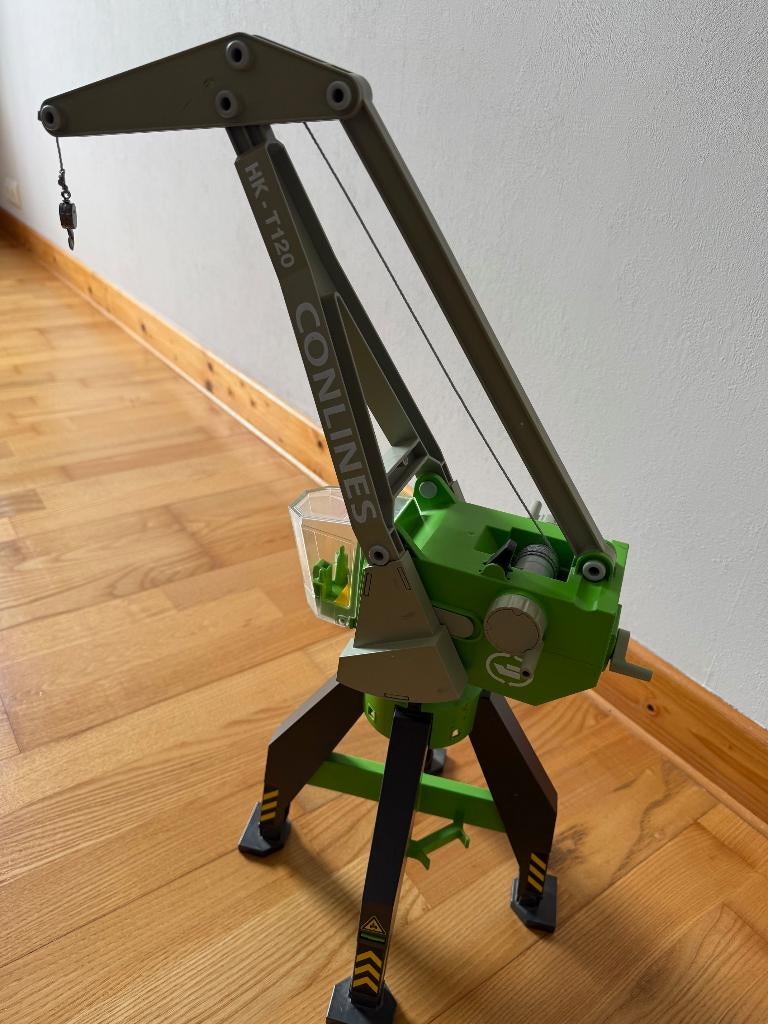 Grue Playmobile, Enlèvement
