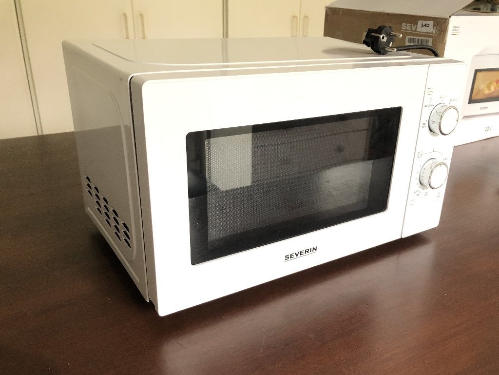 Microwave, losstaand, wit., Elektronische apparatuur, Ophalen, Zo goed als nieuw, Draaiplateau, Combi-microgolfoven